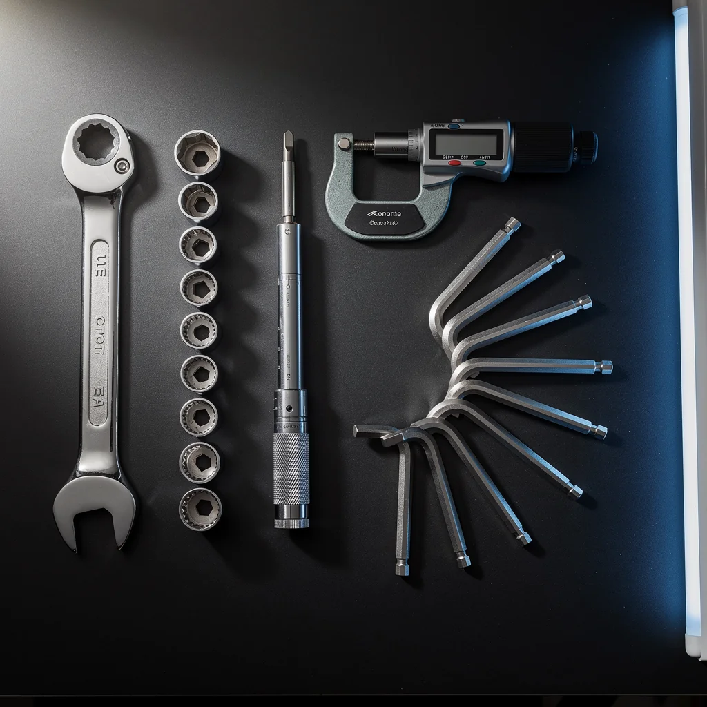 Precision elevator maintenance gear